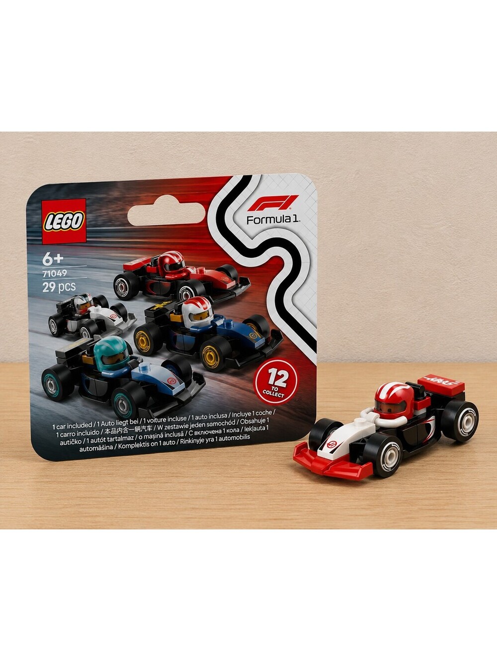 LEGO F1 71049 Haas Race Car colf1rc-10 Scanner ID Sealed Box 2025